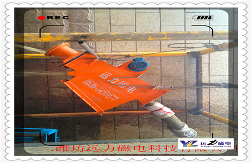 管道除鐵器，管道式除鐵器，水泥廠管道式除鐵器使用方法您知道多少